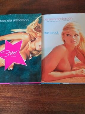 Star and Star Struck By Pamela Anderson Hardcover Books 1st/1st